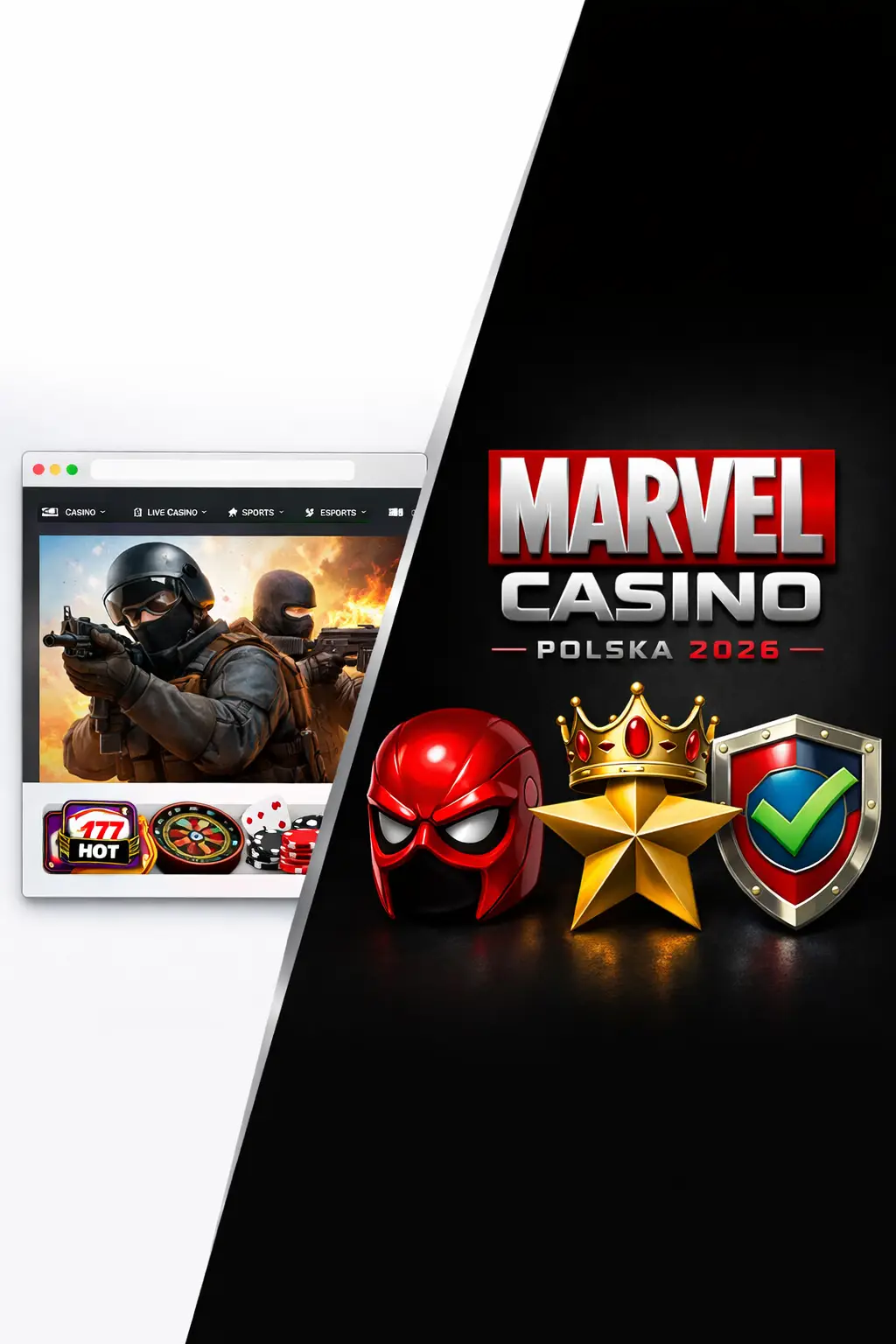 Marvel Casino Recenzja 2026 - Opinie i Bonus dla Polaków