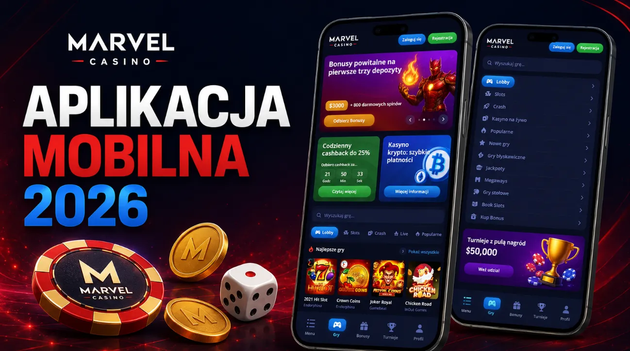 Marvel Casino Aplikacja Mobilna do Gry na Telefonie