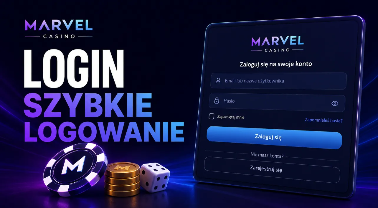Marvel Casino login i szybkie logowanie do konta